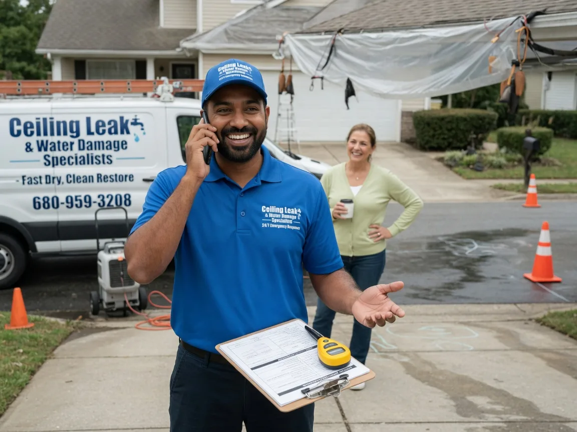 Ceiling Leak Cleanup Coon Rapids, IA FAQs